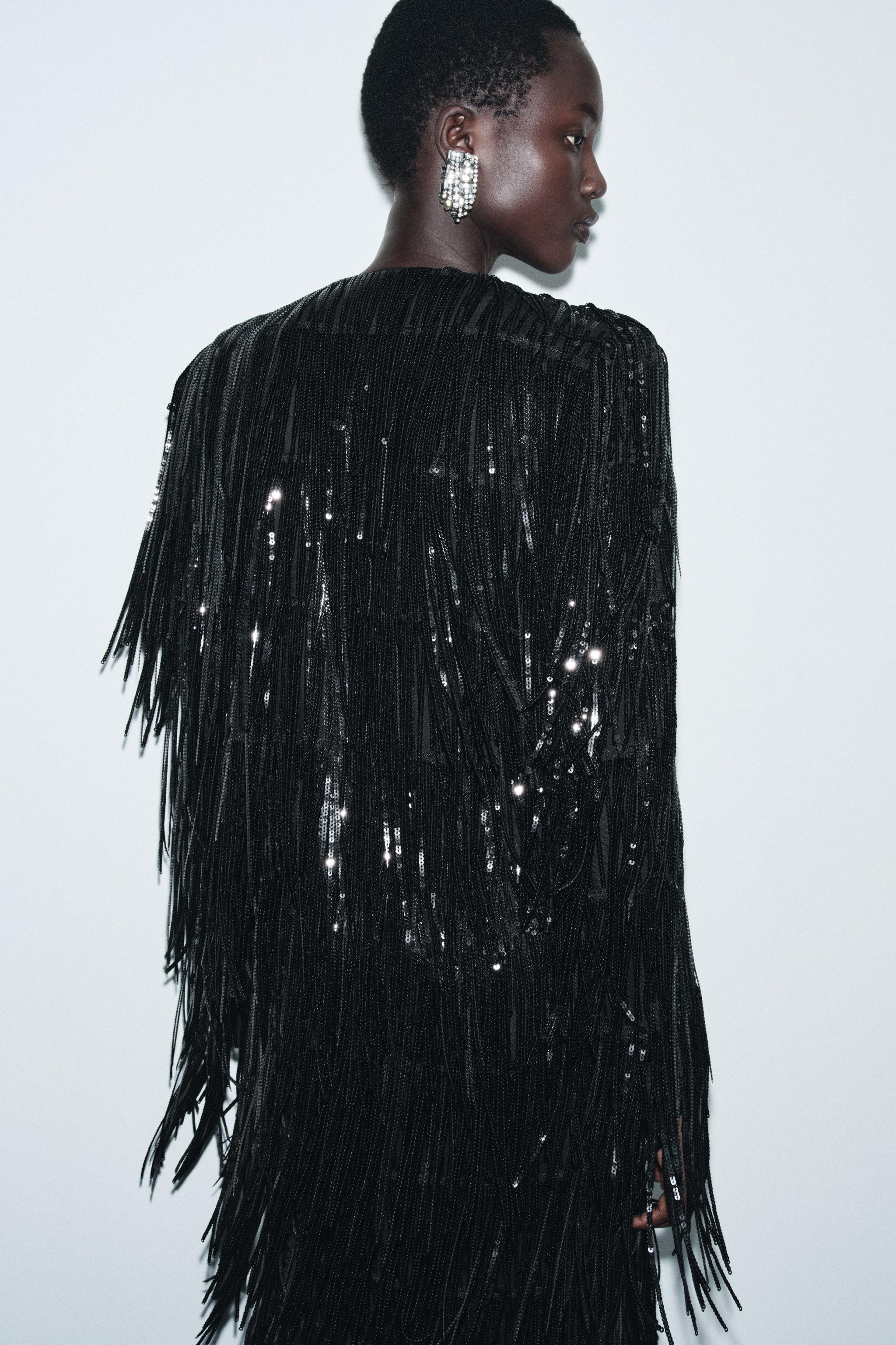 ZW COLLECTION LIMITED EDITION FRINGED JACKET | Zara UK