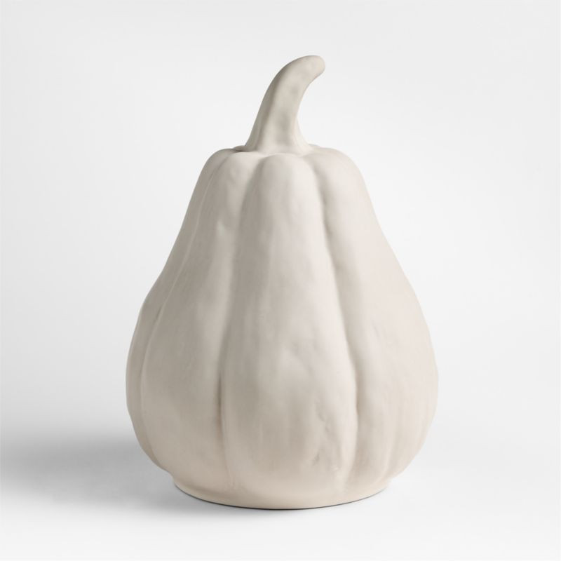 Harvest Large Ceramic Gourd + Reviews | Crate & Barrel | Crate & Barrel