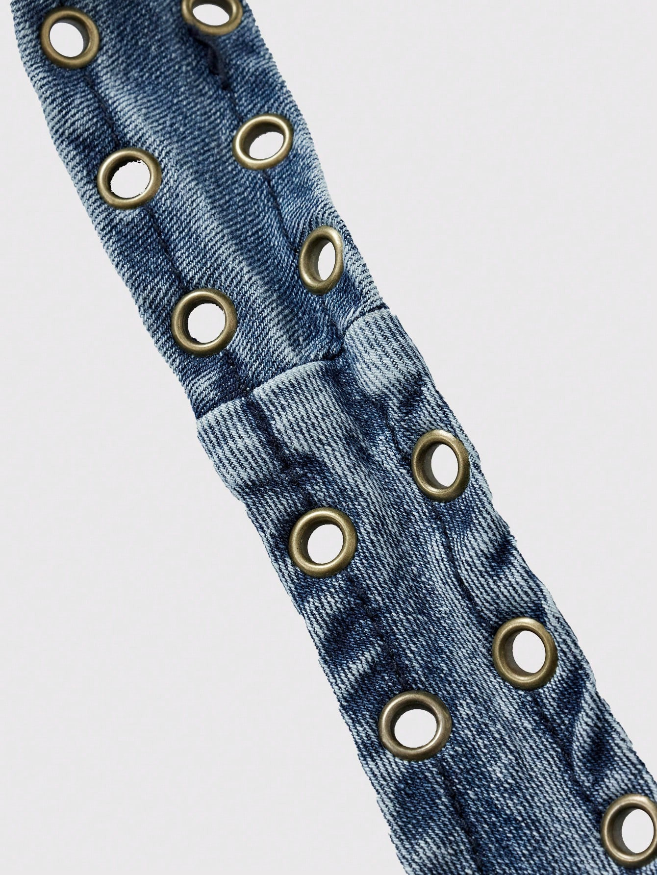 Denimoi Denim Lace Up Sexy Fashion Halter Mini Dress | SHEIN