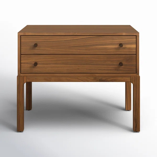 Jacobsen 2 - Drawer Nightstand | AllModern