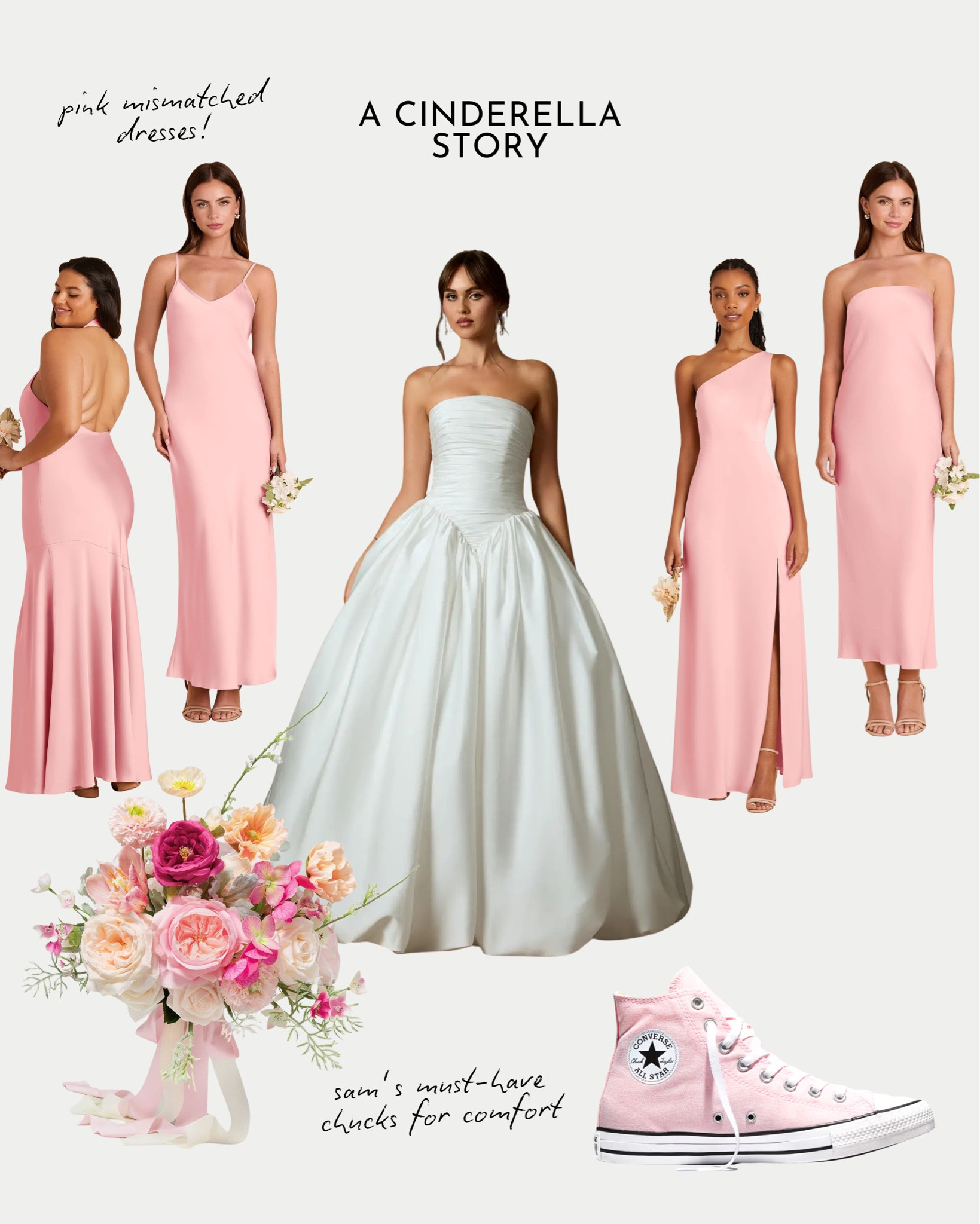Wedding looks based off our favorite rom-coms: A Cinderella Story 