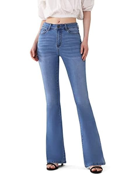 Lee Women's Legendary Mid Rise Flare Jean | Amazon (US)