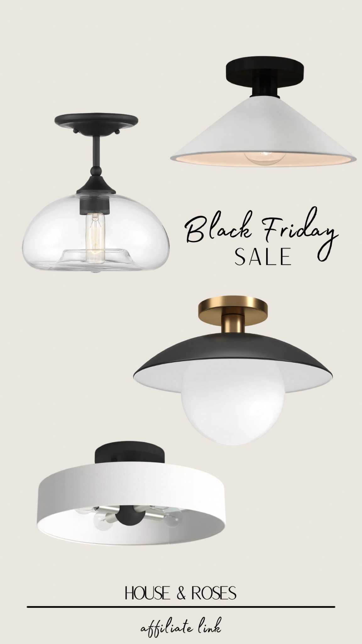 Semi flush mount lights on sale for Black Friday 

#LTKCyberWeek #LTKHome #LTKSaleAlert