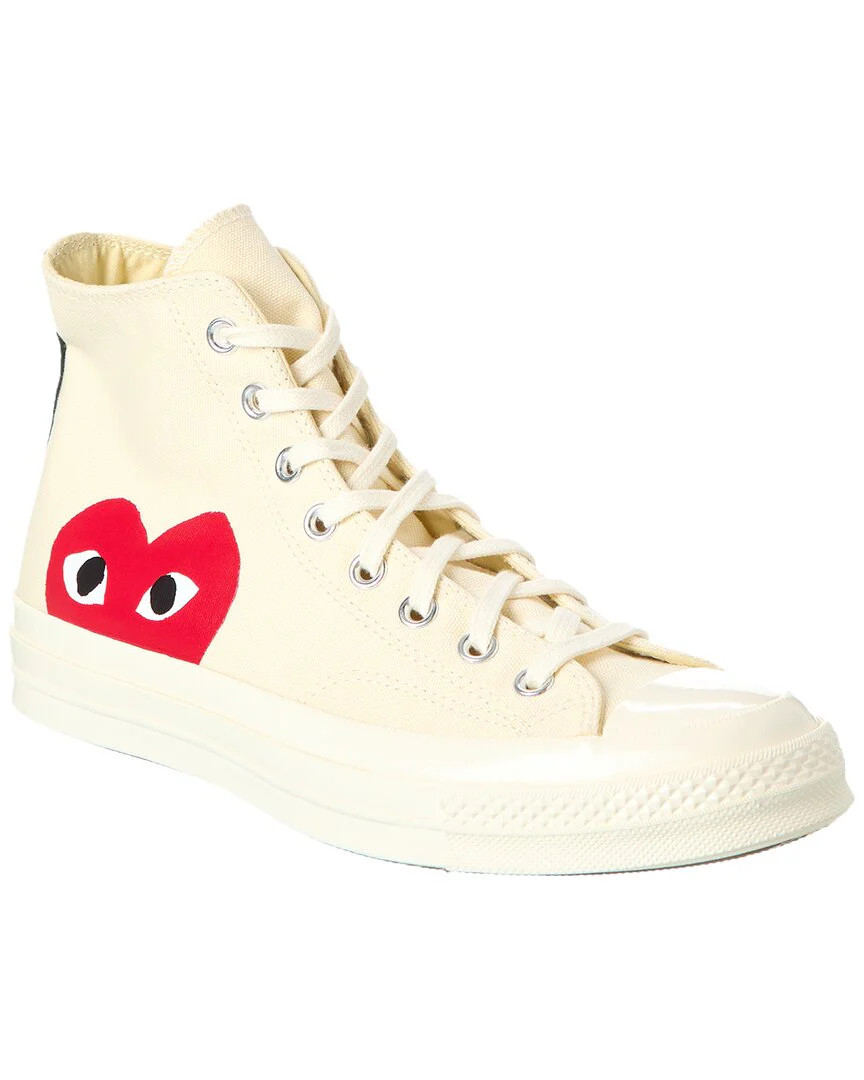 Converse x Comme des Garçons PLAY Canvas High-Top Sneaker | Shop Simon