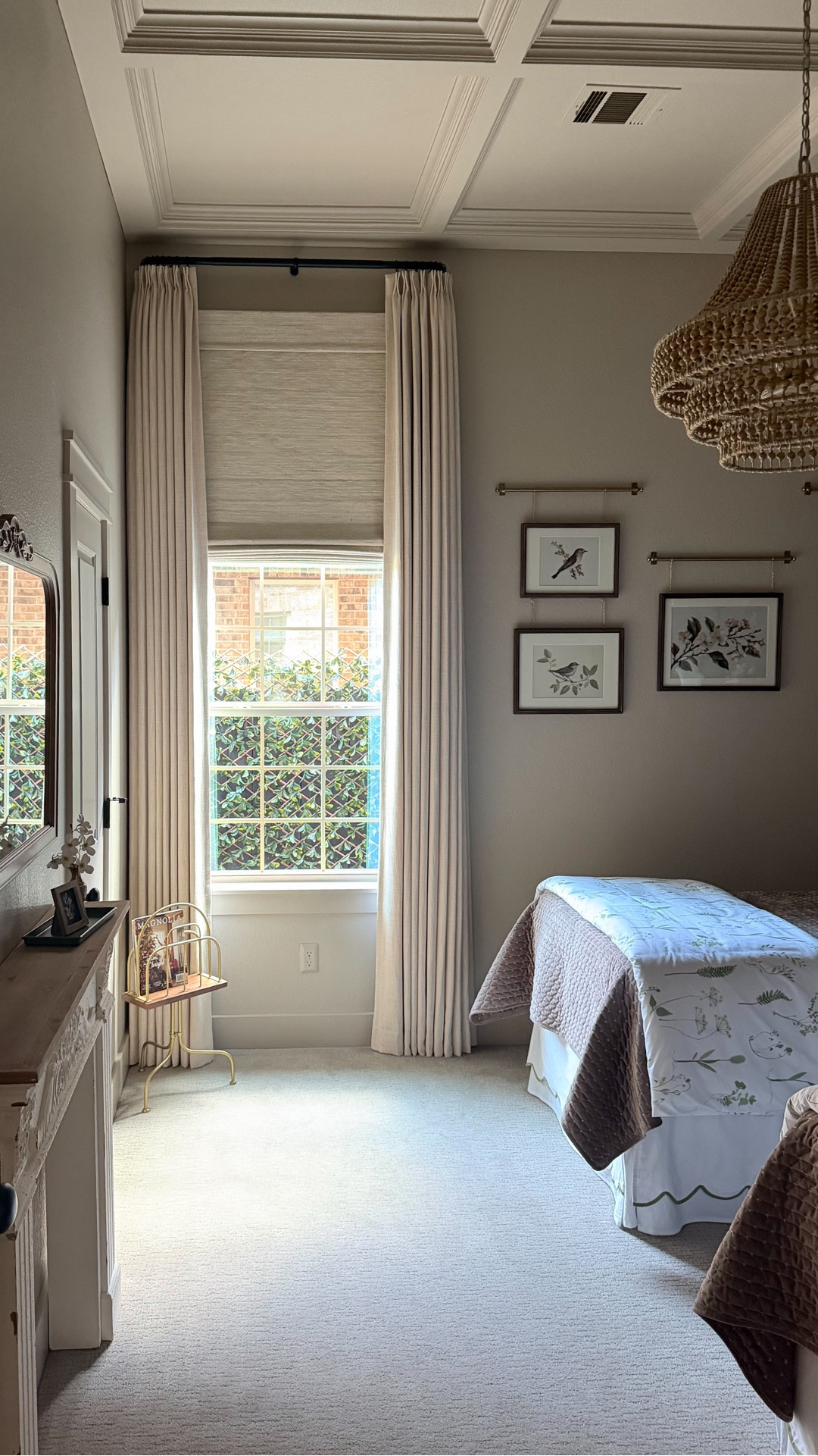 Use code Roxy for 20% off your curtain and shades order for a limited time!

How to make a small window look larger and professionally styled with curtains and shades and window grids. 



My curtains are:
Liz Linen Drape
Color - Sand Beige
Header Style - Pinch pleat
Single panel width - 50 inches, length - 123 inches
Lining type - blackout thermal, shading rate 100%

My Shades are:
Lay Natural Ramie Bamboo Woven Shade
Color - Wall White
Installation method - outside mount
Lift type - cordless
Headrail width - 45”
Height - 93”
Lining Type - Blackout, shading rate 96-100%
Edge binding - none

Scale is everything in interior design  I didn’t change the window, I just fixed the scale around it.

As a former home staging business owner and interior designer this has always been one of my most effective ways to make a space feel larger without renovating. 

#LTKSaleAlert #LTKOver40 #LTKHome