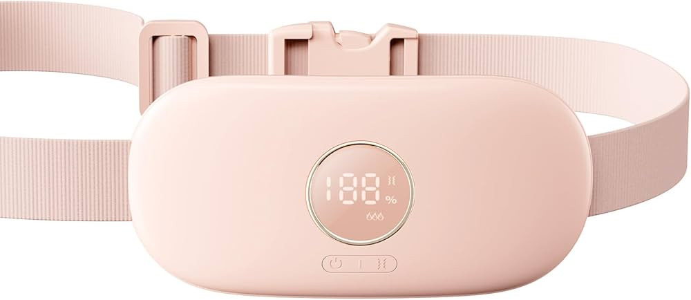 Gaiatop Portable Heating Pad for Period Cramps, 5000mAh Cordless Menstrual Heating Pad with 3 Hea... | Amazon (US)