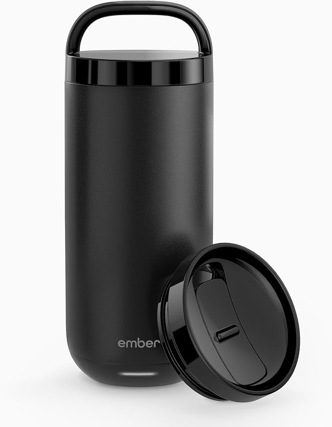 Ember Tumbler, Temperature Control Travel Mug, Stainless Steel, App-Controlled Heated Coffee Mug ... | Amazon (US)