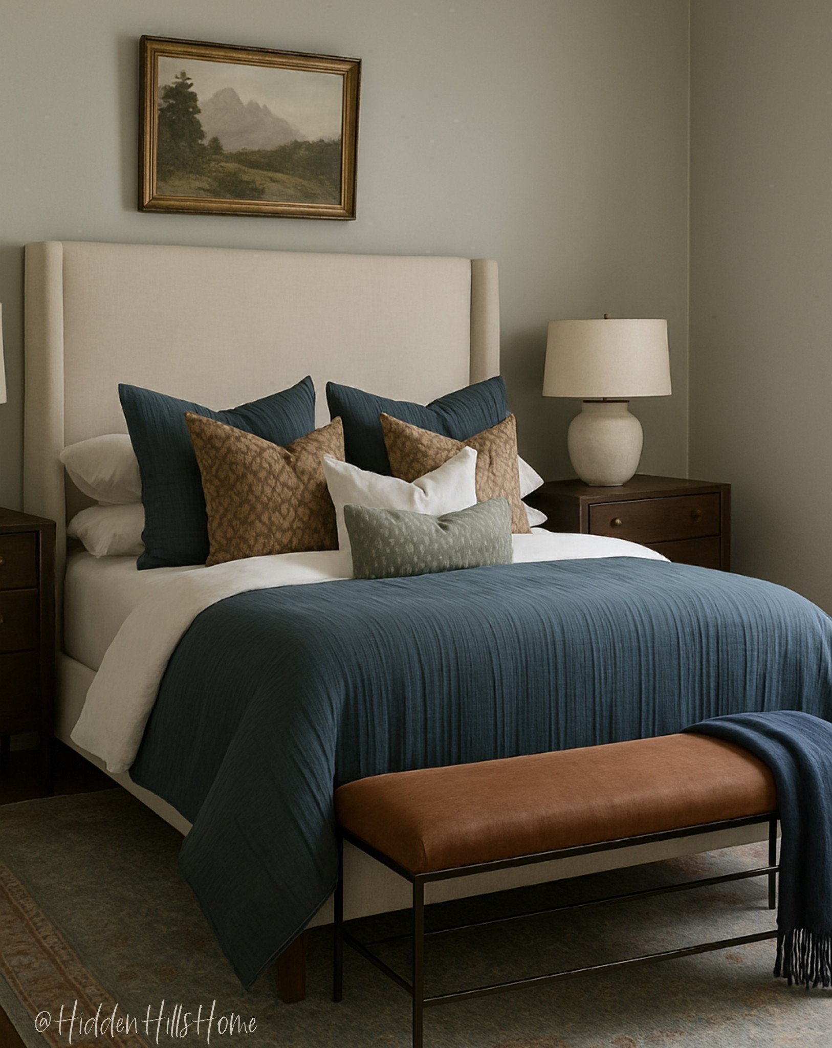 Bedroom decor mood board, bedroom design ideas, master bedroom decor ideas, bedding, nightstands #bedroom
Paint color is SW Silverpointe




#LTKSaleAlert #LTKHome #LTKSeasonal