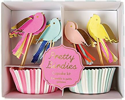 Meri Meri Pretty Birdies Cupcake Kit | Amazon (US)