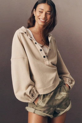 The Izzie Relaxed Pull-On Shorts by Pilcro | Anthropologie (US)