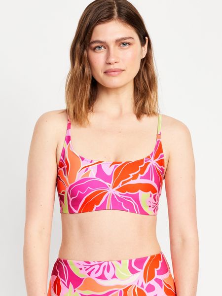 Scoop-Neck Bikini Swim Top | Old Navy (US)