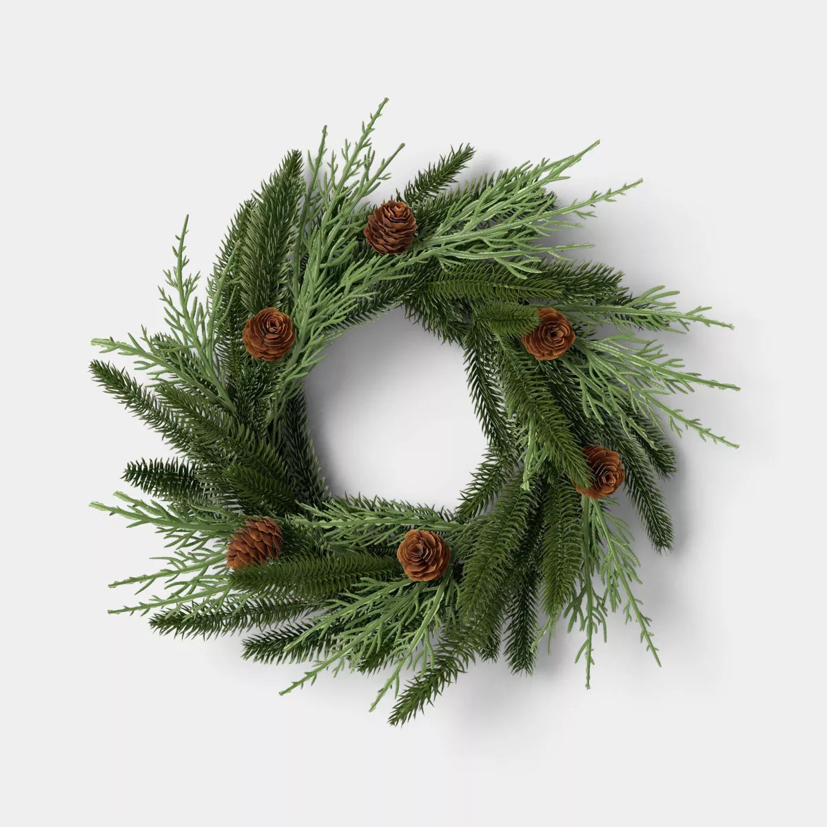 Mix Mini Christmas Wreath Green - Room Essentials™ | Target