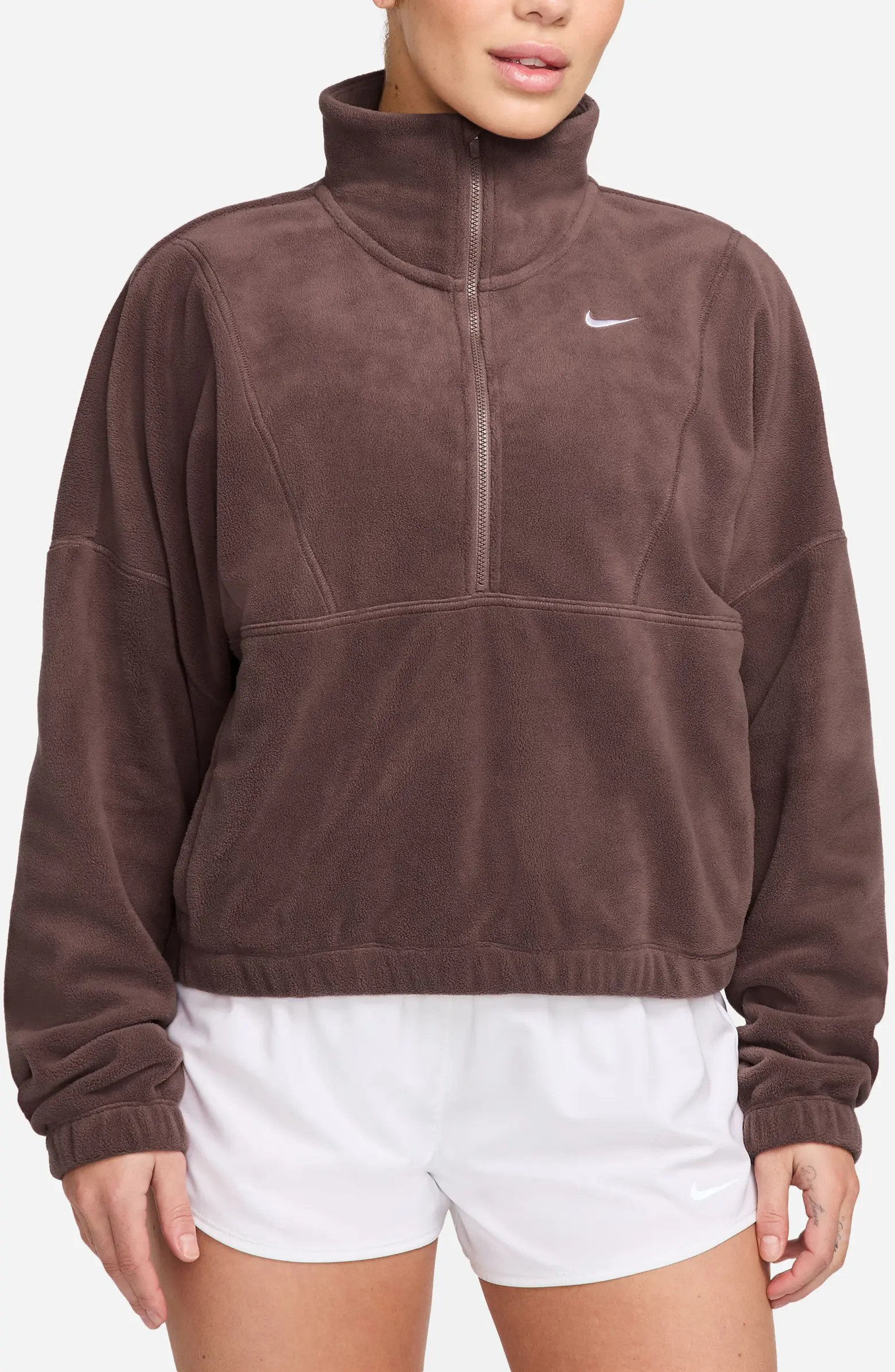 Nike One Therma-FIT Half Zip Sweater | Nordstrom | Nordstrom