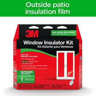 84 in. x 112 in. Outdoor Patio Door Insulator Kit | The Home Depot
