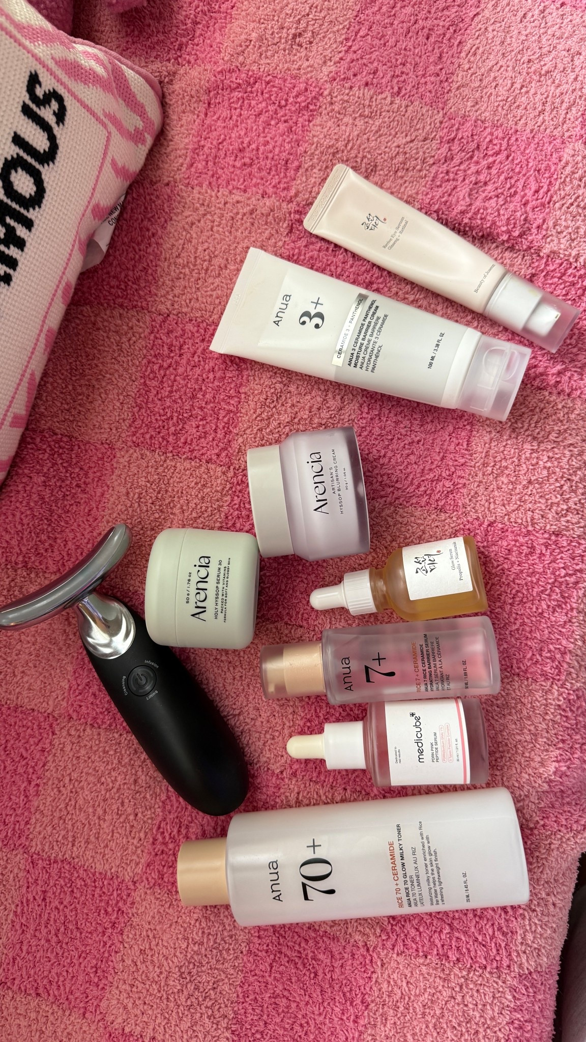 Skincare that changed my skin completely and now i can’t live without! (I only use the medicube serum and glow oil in the morning) everything else day and night! 

#LTKSaleAlert #LTKBeauty #LTKselfcare