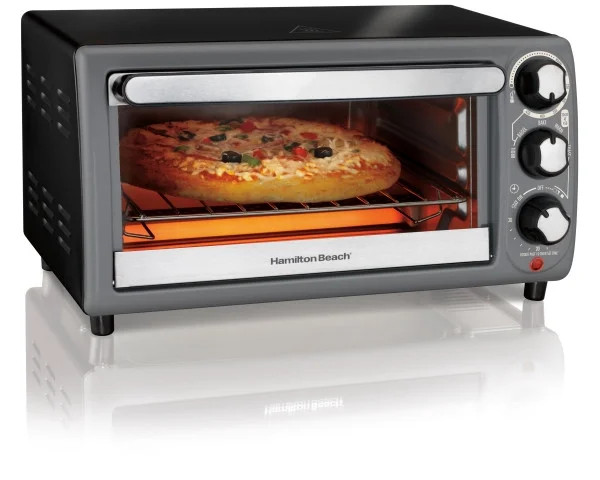 Hamilton Beach Toaster Oven In Charcoal, Model# 31148 | Walmart (US)