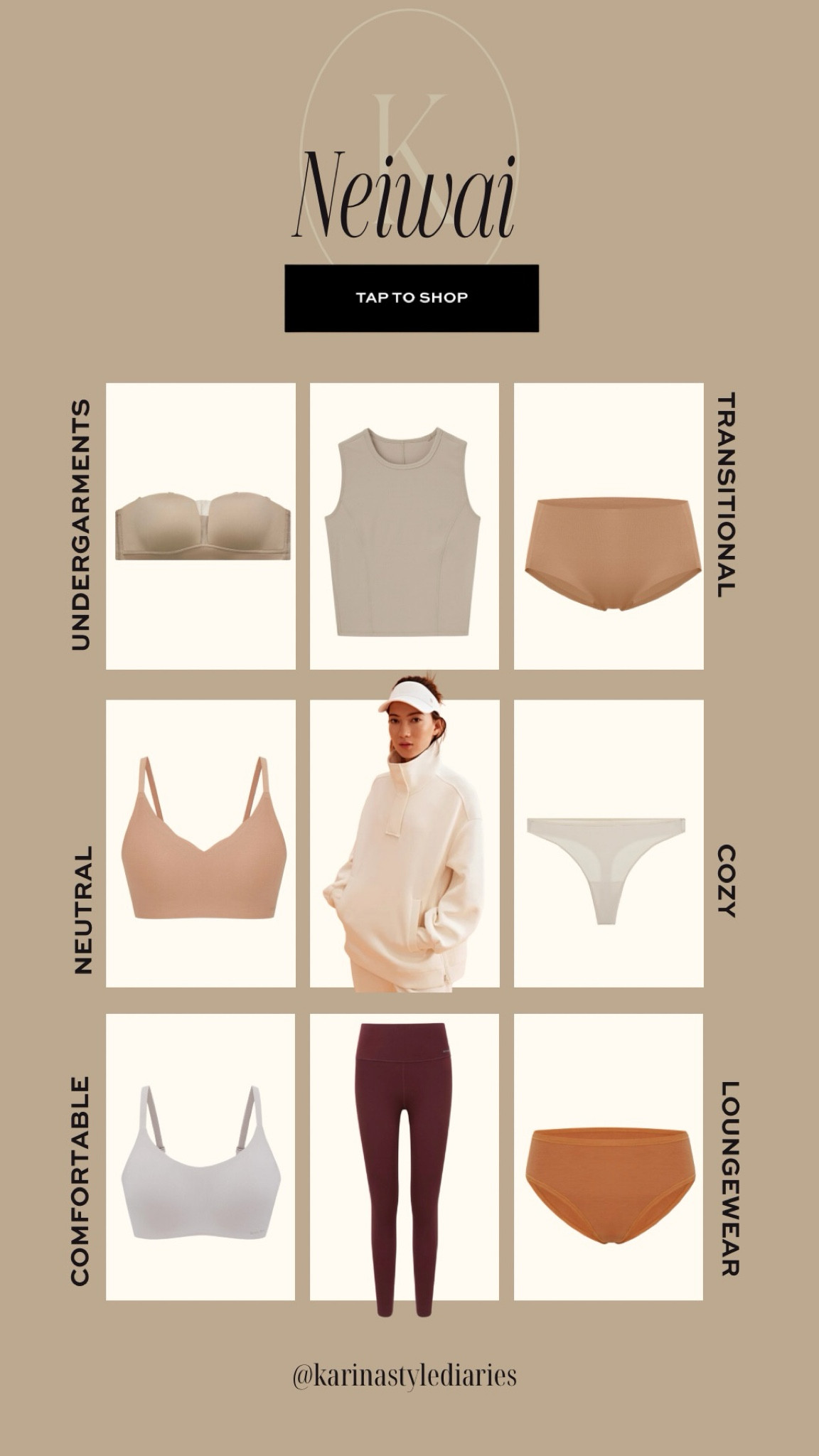 Loving all things Neiwai 🤎 Loungewear and undergarments that are comfortable and come in the cutest fall colors  

#LTKActive #LTKFitness #LTKStyleTip