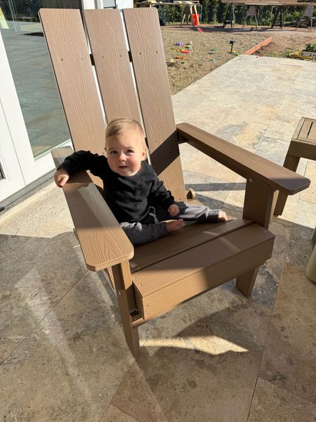 Finally getting some outdoor furniture! Loving these Adirondack chairs and they’re made of a poly lumber just like Polywood so they’ll do well in the elements. Such great quality, especially for the price. #founditonamazon 

#LTKSeasonal #LTKsalealert #LTKhome