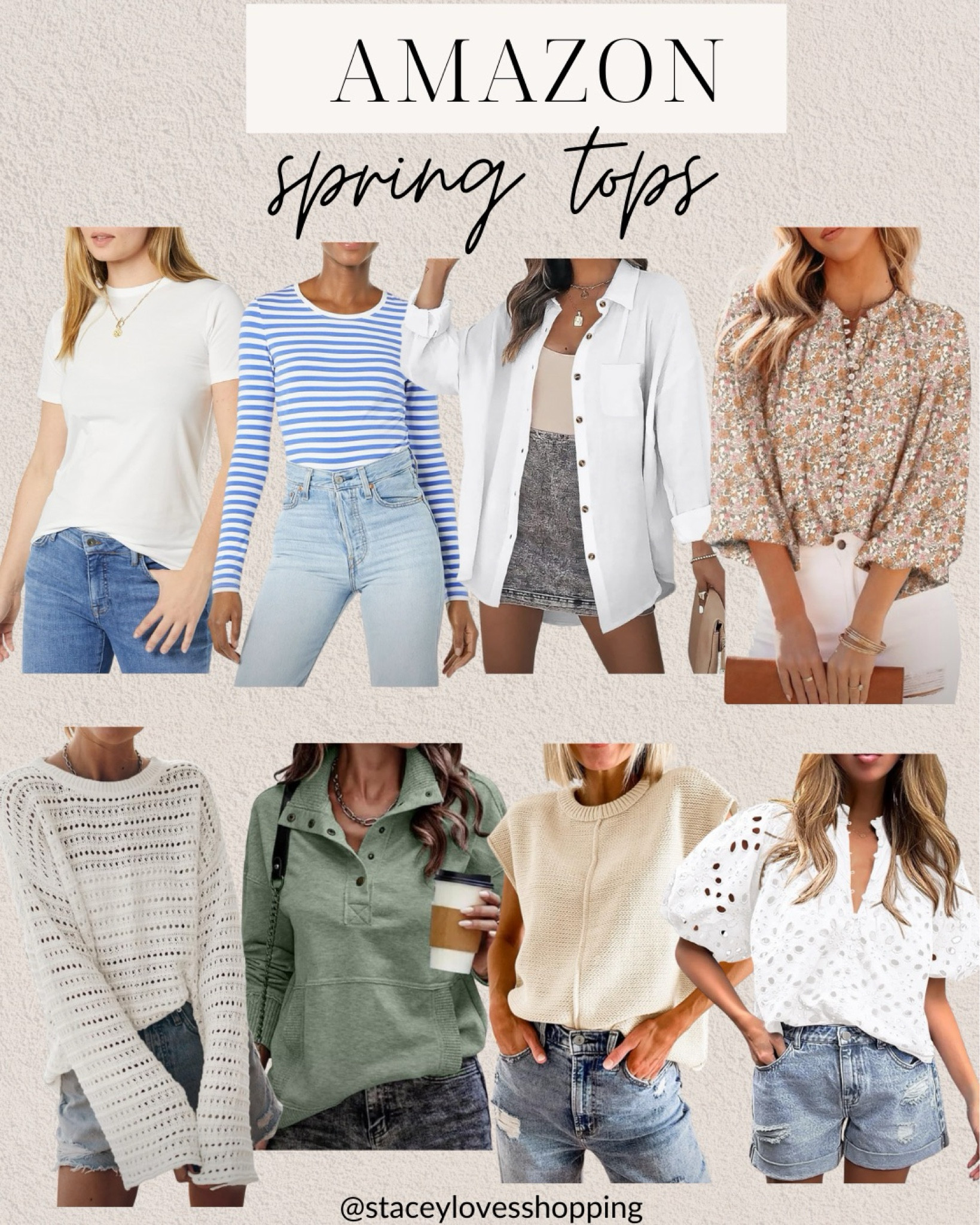 Amazon spring tops - spring work tops - spring style - Amazon new arrivals 



#LTKfindsunder50 #LTKstyletip #LTKover40