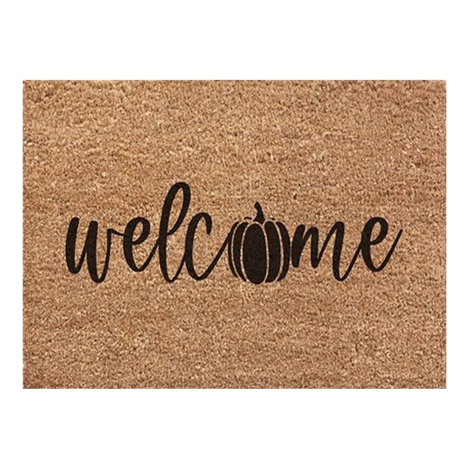 Fall Coir Doormat Welcome Pumpkins Door Mat Non Slip Farmhouse Floor Mats Autumn Decorative Entra... | Walmart (US)