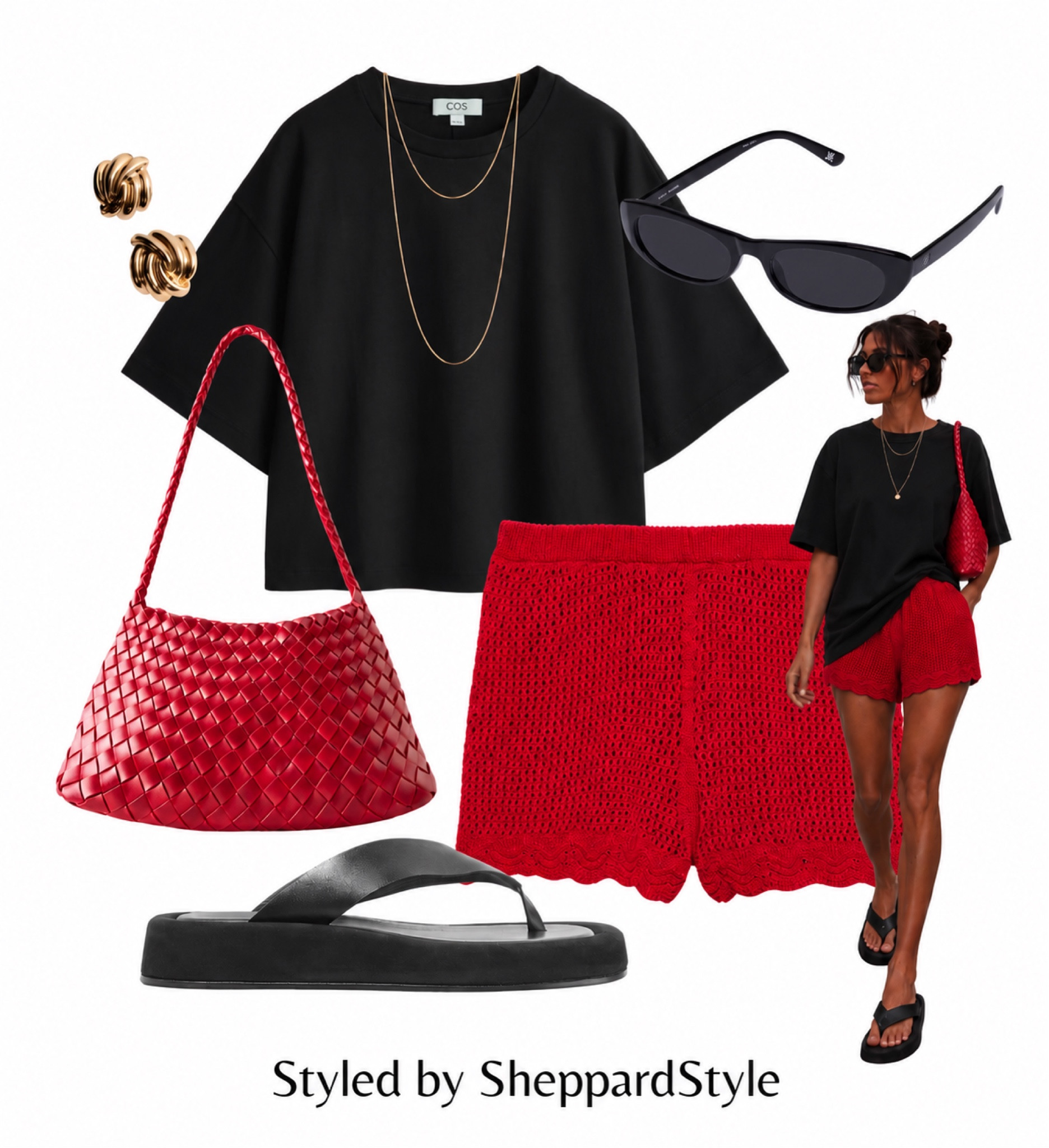 The £30 Shorts Fashion Girls Are Styling Like Quiet Luxury This Summer

From Saint-Tropez energy to effortless beachside chic, crochet shorts paired with an oversized black tee have quietly become the off-duty uniform of fashion insiders everywhere. The contrast of relaxed tailoring with rich pops of red feels expensive, elevated, and impossibly wearable. Add chunky gold jewellery, sleek sunglasses, and a woven statement bag and suddenly the simplest outfit becomes the most photographed look on your feed. It’s trending because it balances comfort with polish — the kind of look that says “I just threw this on” while still looking incredibly curated.

#LTKsummer #LTKsale #LTKuk