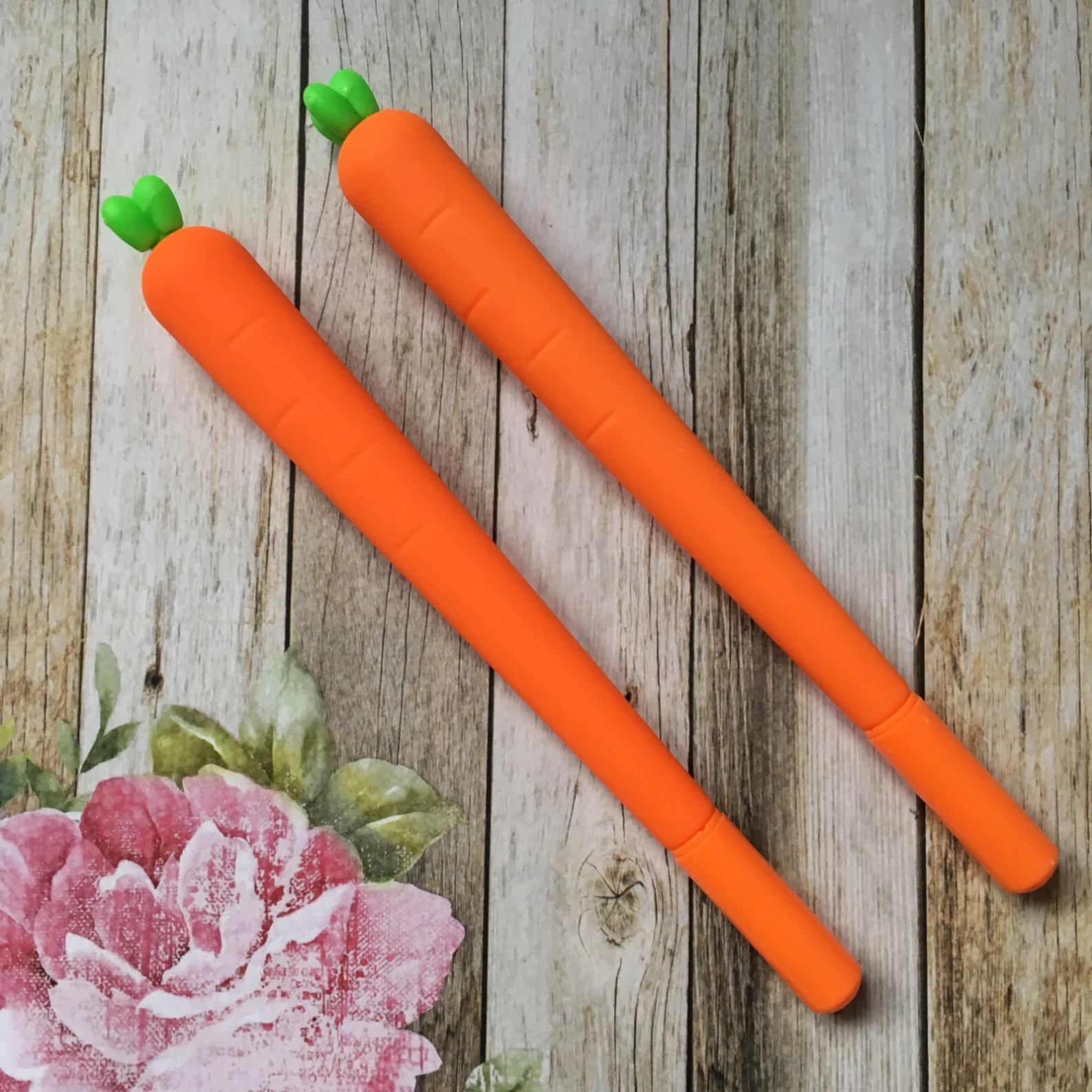 Carrot Gel Pen - Ideal For Easter, Gel Pen, Pen, Carrot Pen, Carrot | Etsy (US)
