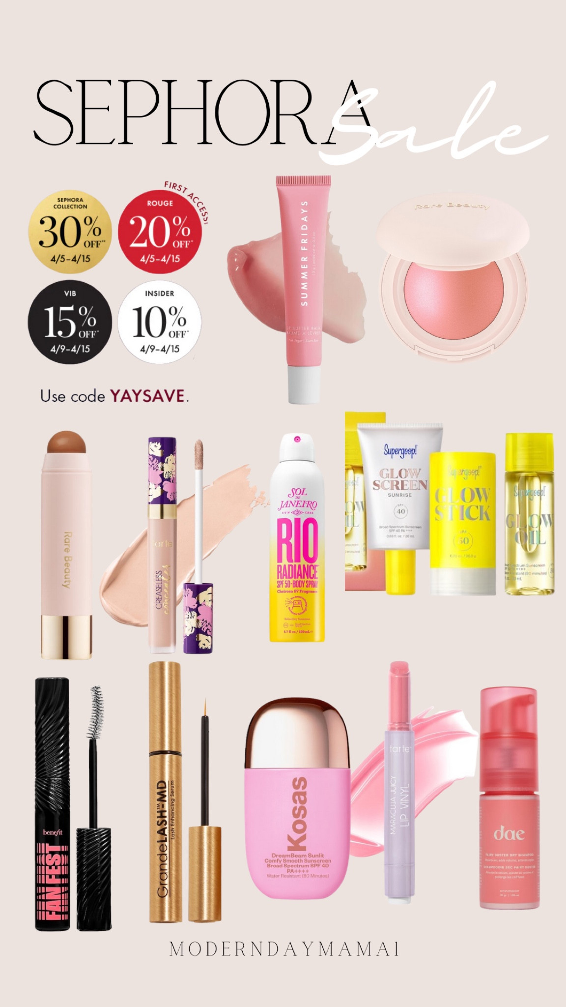 Sephora sale use code YAYSAVE for money off!

#LTKbeauty #LTKxSephora #LTKsalealert