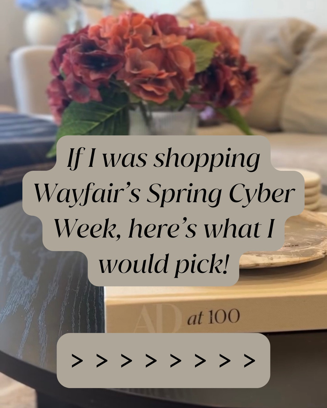 Spring is the best time to refresh your home 🌼

Wayfair’s Spring Cyber Week is live with savings up to 80% off and free shipping sitewide.

Whether you’re:
• starting spring cleaning
• planning outdoor spaces for warmer weather
• or tackling a renovation project

This sale has unbeatable deals for projects big and small.

@Wayfair #ad #wayfair #wayfairpartner