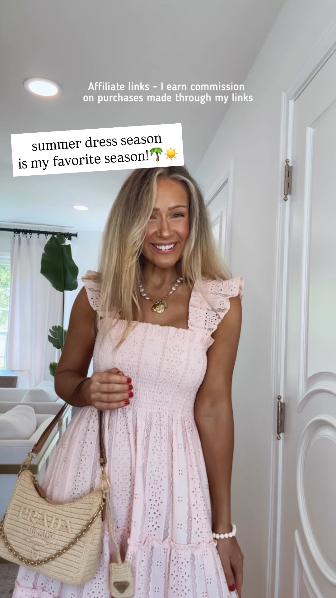 Affiliate links - I earn commission on purchases made through my links | summer dress