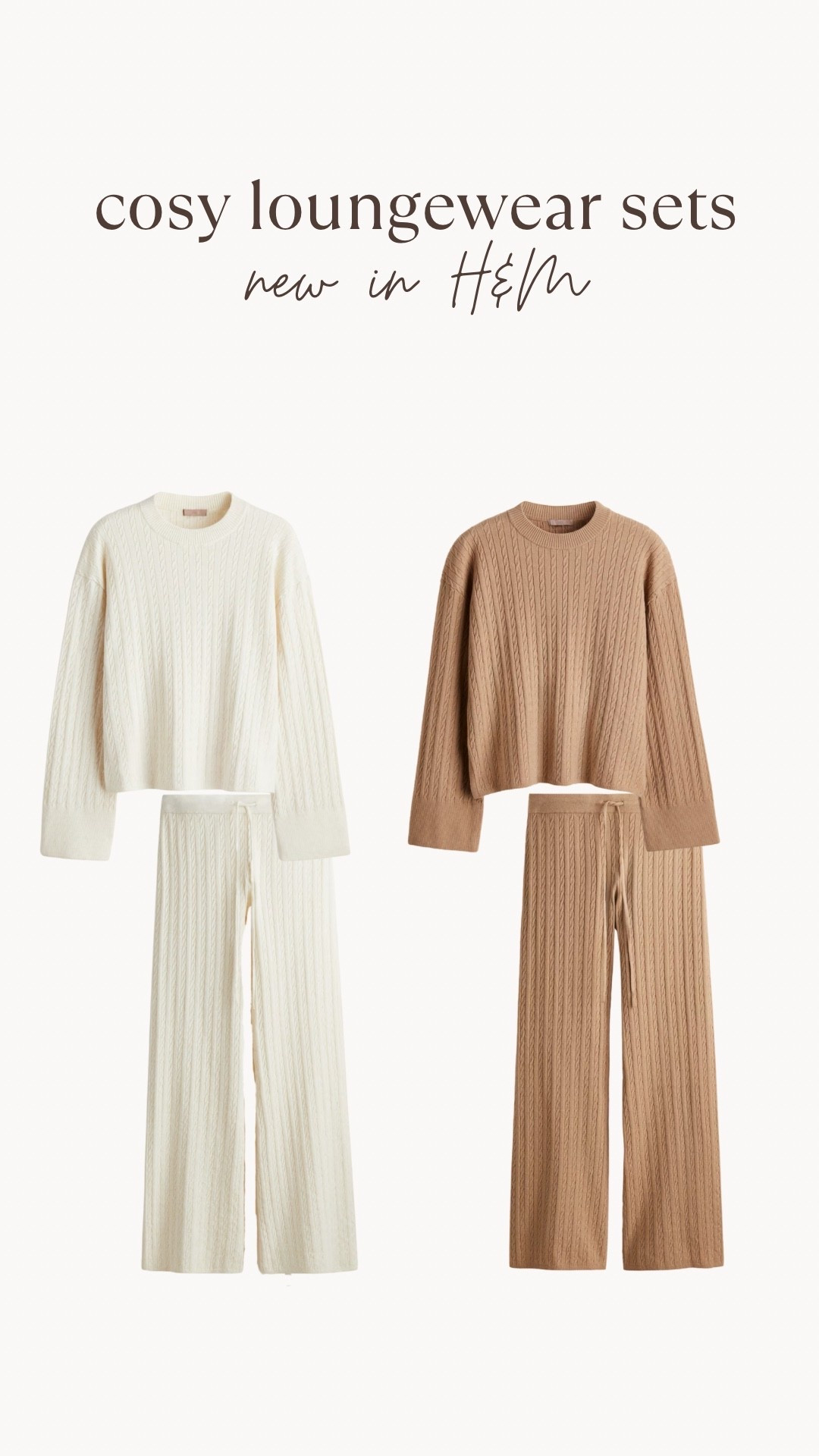 New lounge sets from H&M☁️

#LTKautumn #LTKuk