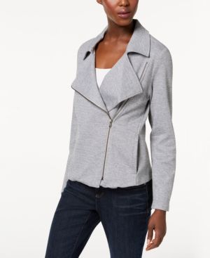 Eileen Fisher Organic Cotton Moto Jacket | Macys (US)