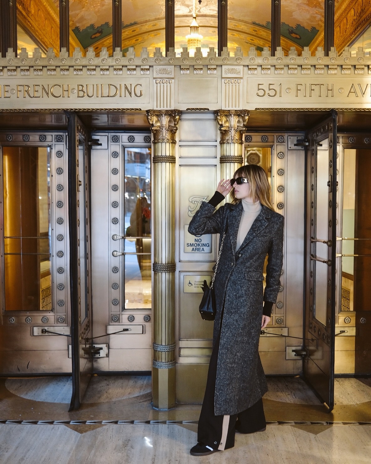 “I like to walk up Fifth Avenue [as one of the] romantic women from the crowd” — Great Gatsby
