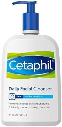 Face Wash by Cetaphil, Daily Facial Cleanser for Combination to Oily Sensitive Skin, 20 fl oz, Ge... | Amazon (US)