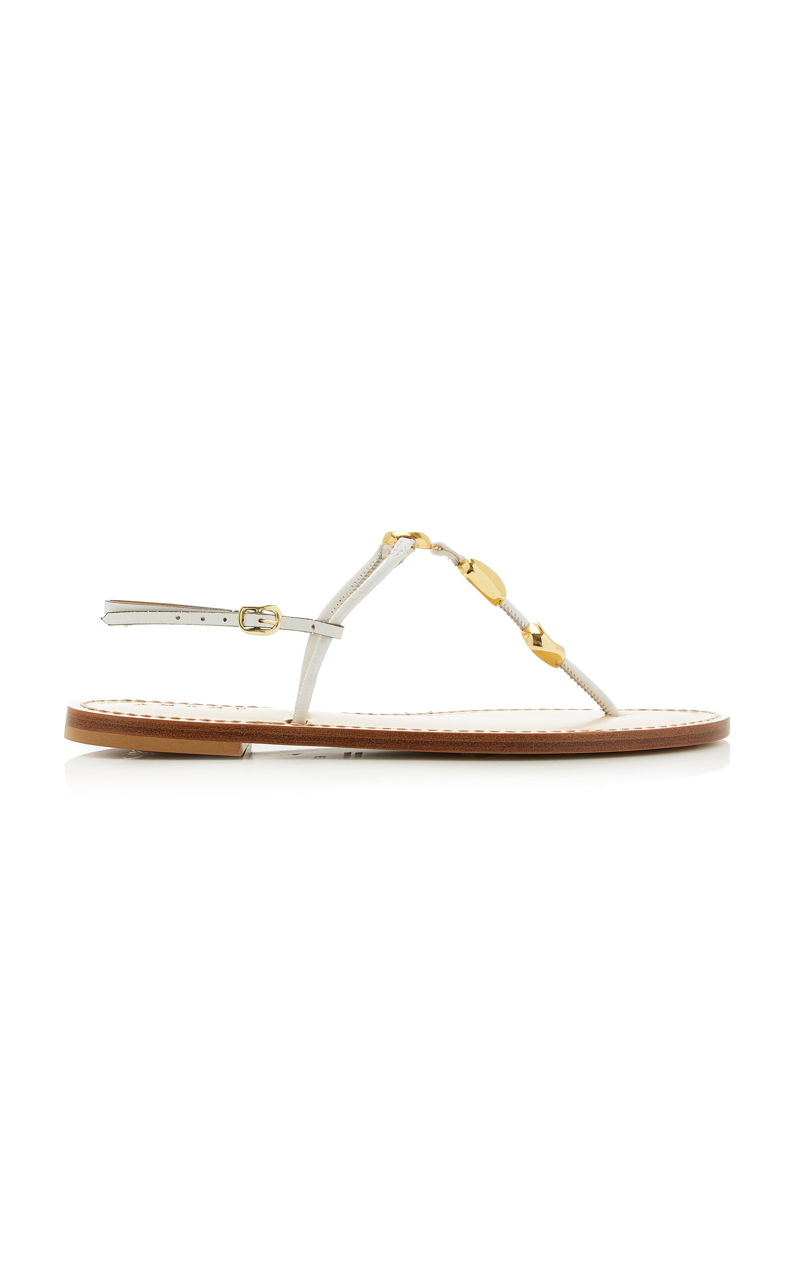 The Nairobi Embellished Leather Sandals | Moda Operandi (Global)