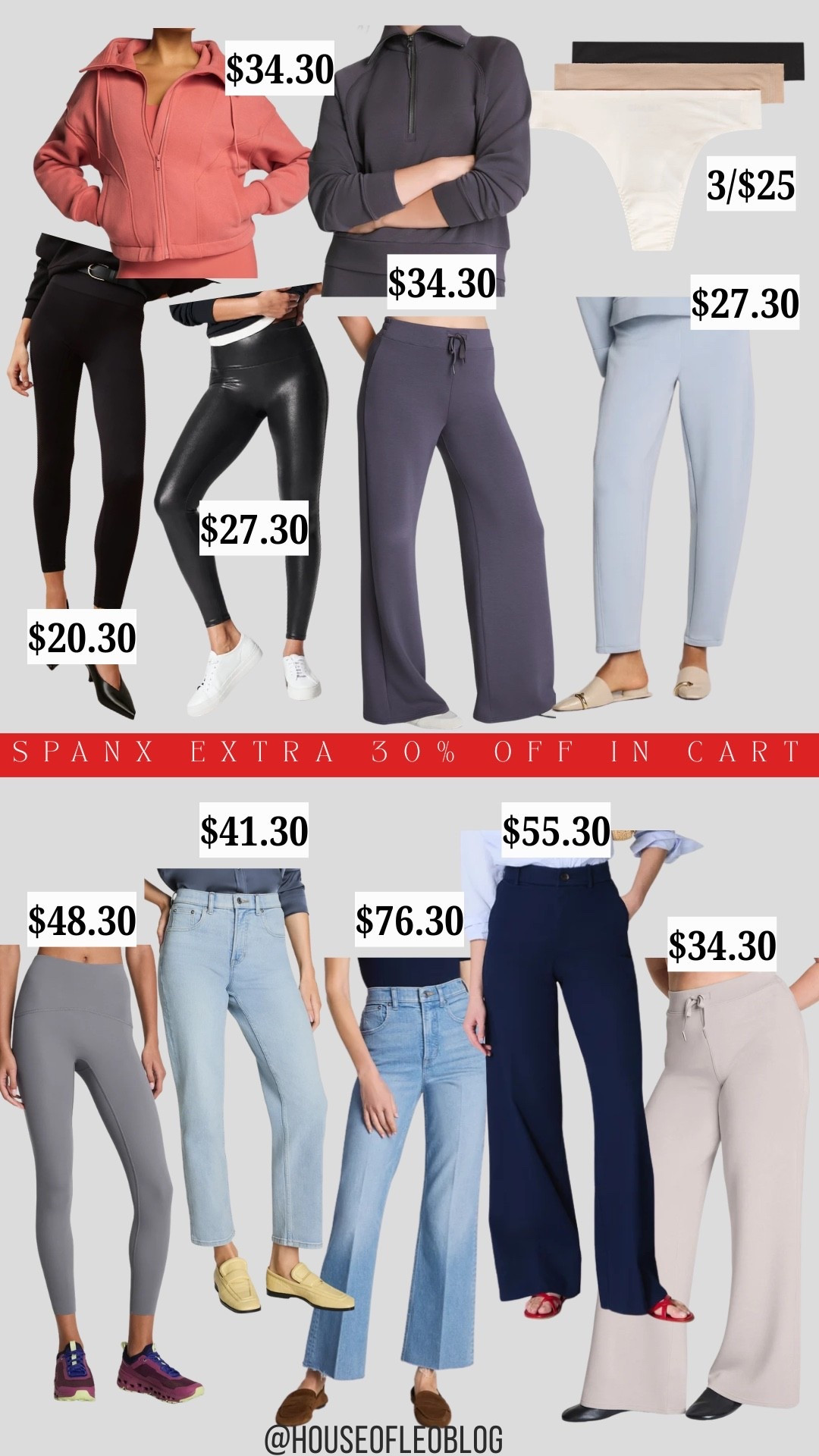 Extra 30% off in cart @Spanx
