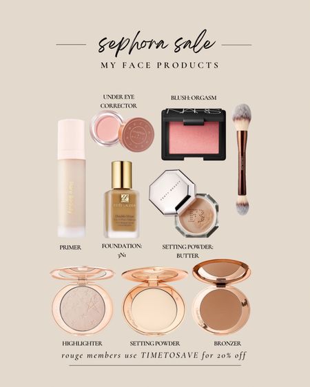 Sephora sale // my face products // beauty sale // makeup sale 

#LTKbeauty #LTKsalealert #LTKHoliday