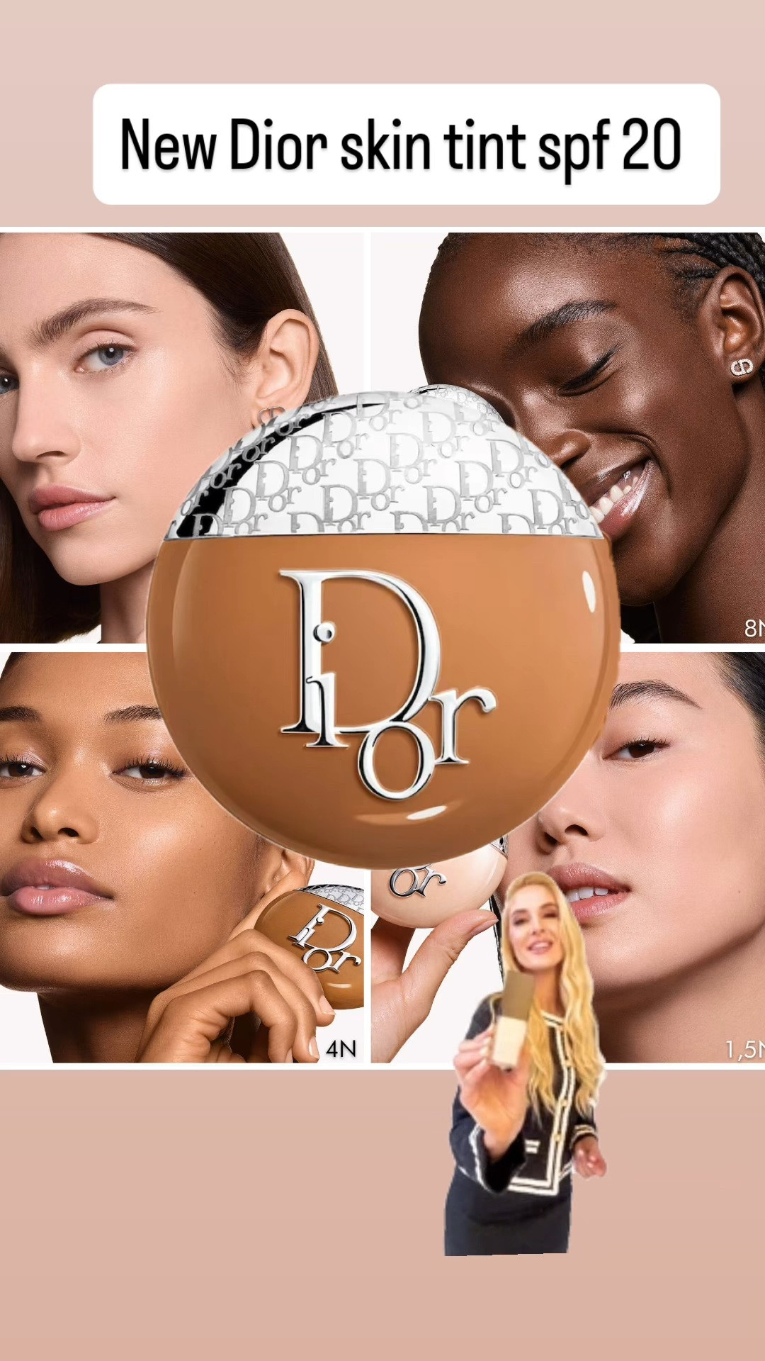 Dior DIOR 
Backstage Glow-Up Skin Tint Hydrating Tinted Moisturizer SPF 20 in 21 shades 
#diorbeauty 
 #diormakeup #diorbeautylovers

#LTKBeauty