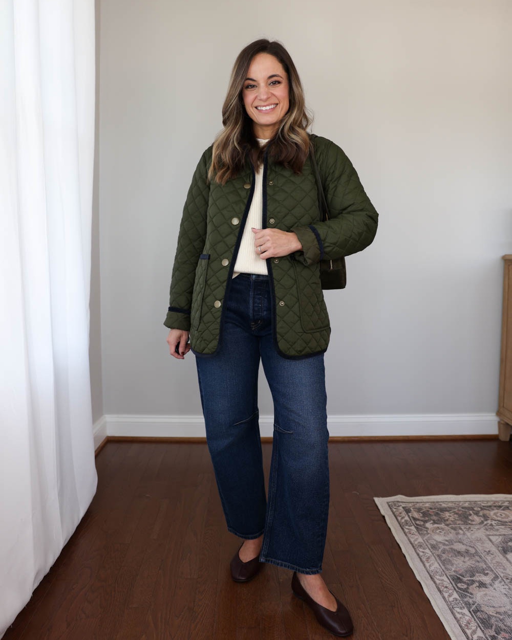I recently rounded up a few petite-friendly quilted and field jackets. This one is a favorite for a classic quilted option. It runs a little large and I need to cuff the sleeves in petite. I recommend a size down for the best fit. 

Jacket: petite xxs 
Sweater: xxs 
Jeans: petite 24 
Skirt: 00 
Sweater Tee: xs

#LTKPetite #LTKSeasonal