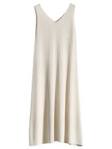 'Harley' Ribbed V-neck Sleeveless Dress (5 Colors) | Goodnight Macaroon