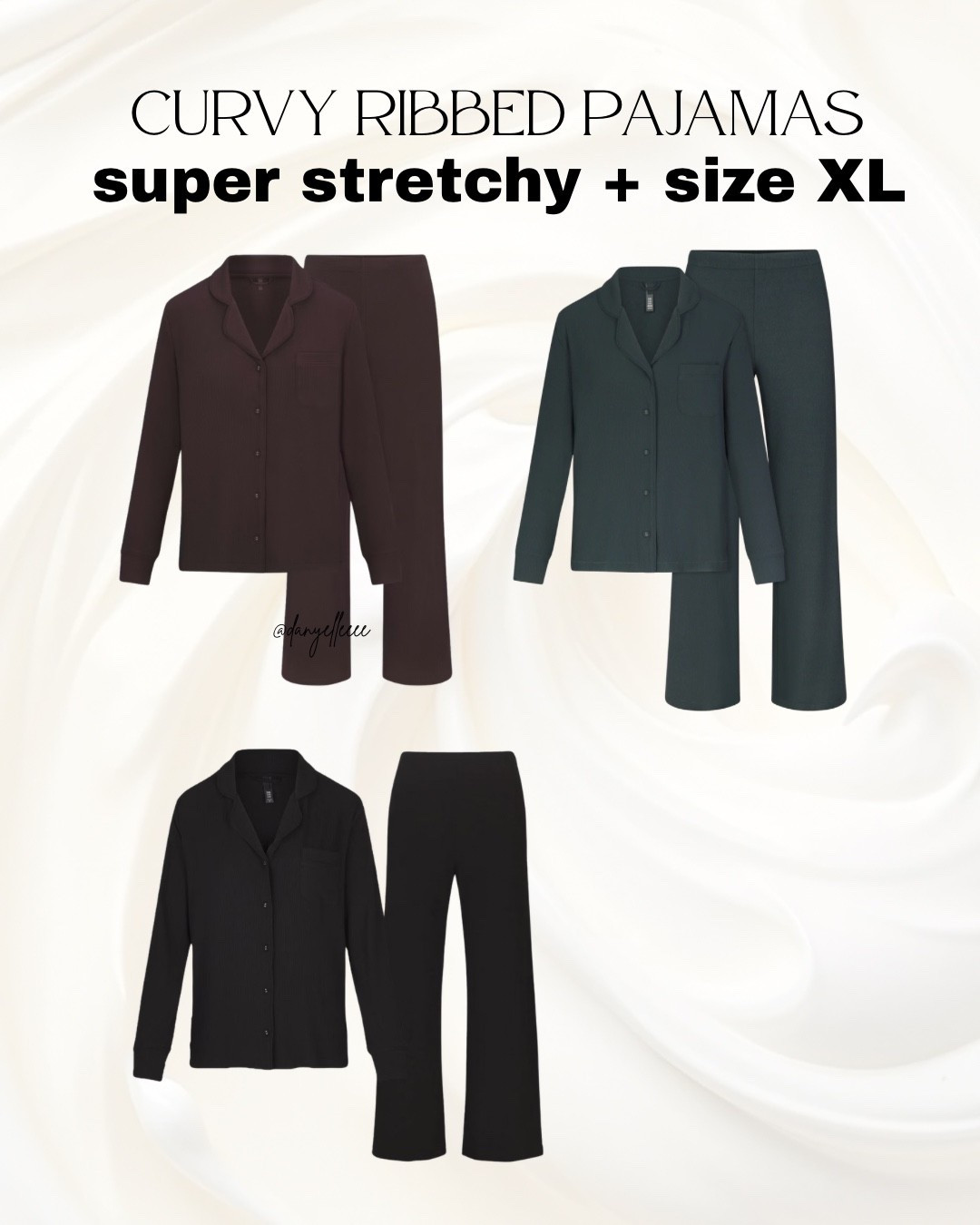 the comfiest mid size / curvy pajamas 🤍 these sell out often (then get restocked) but I’m adding multiple stores you can find them at! 

True xl sizing, super stretchy ribbed fabric, and the perfect matching set for cozy nights in. These are my winter go to!

#LTKSaleAlert #LTKPlusSize #LTKOver40

#LTKMidsize #LTKootd #LTKmomlife