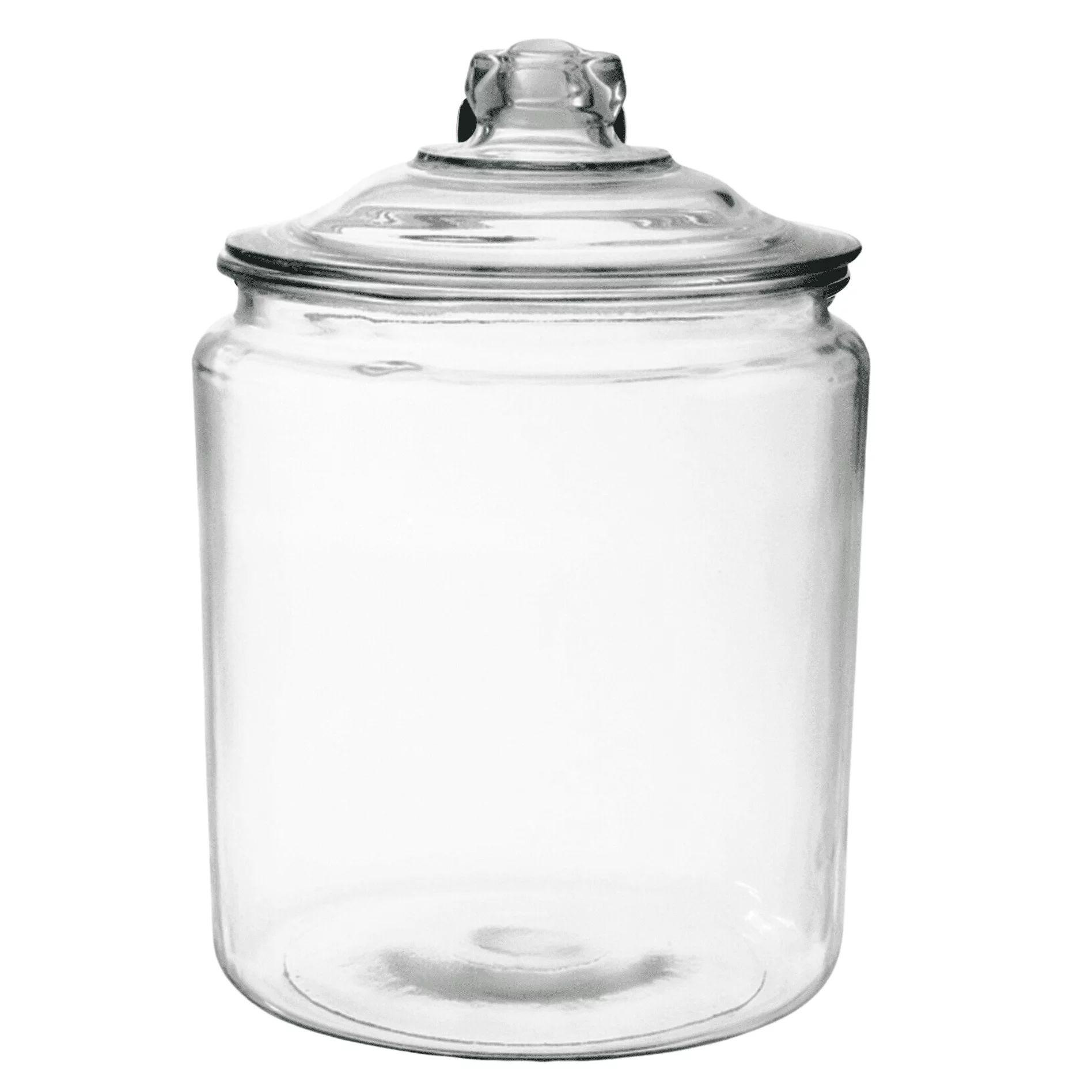 Anchor Hocking Heritage Hill Clear Glass Jar with Lid, 2 Gallon | Walmart (US)