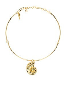Lele Sadoughi Nautilus Collar Necklace in Gold from Revolve.com | Revolve Clothing (Global)