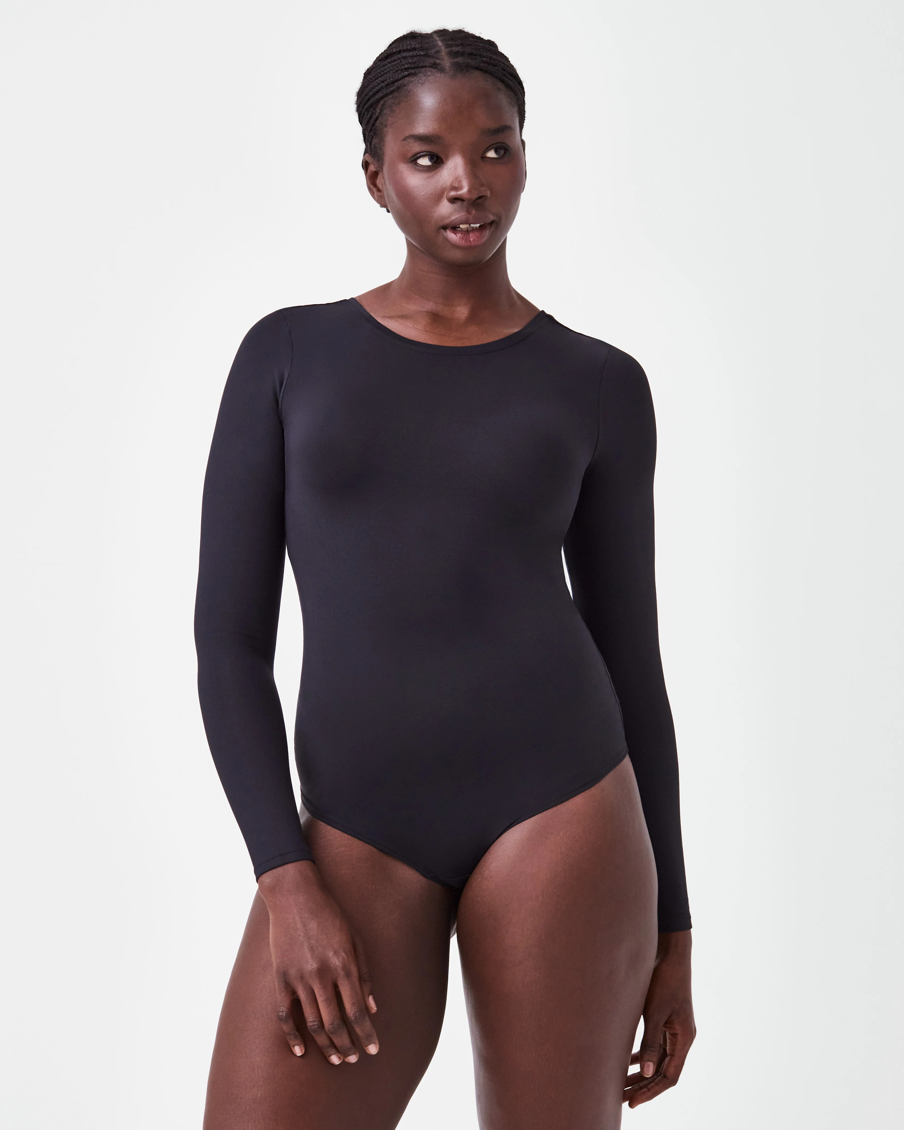 SPANX® Suit Yourself Long Sleeve Scoop Neck Bodysuit | Spanx