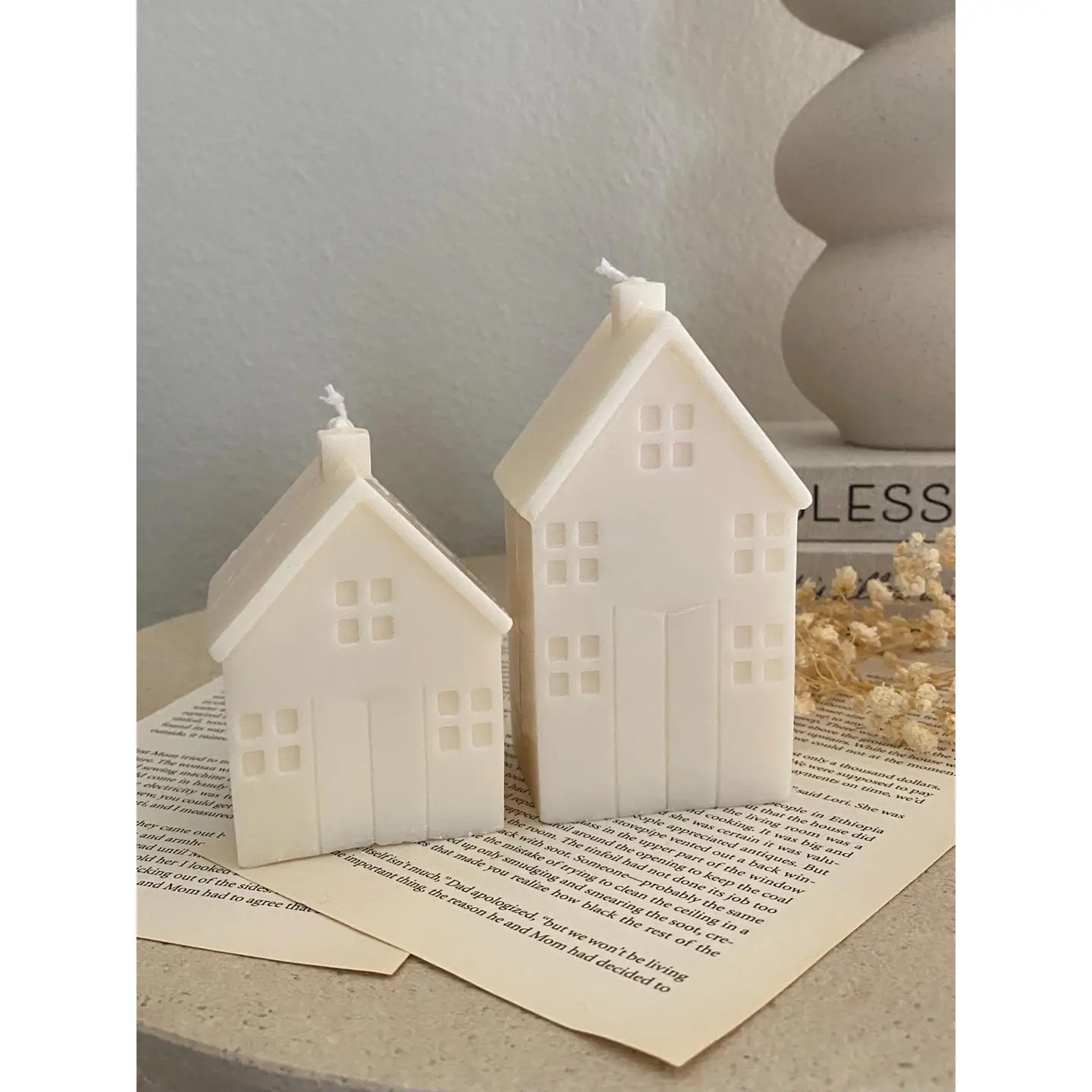 Holiday House Candles | Cottage and Key