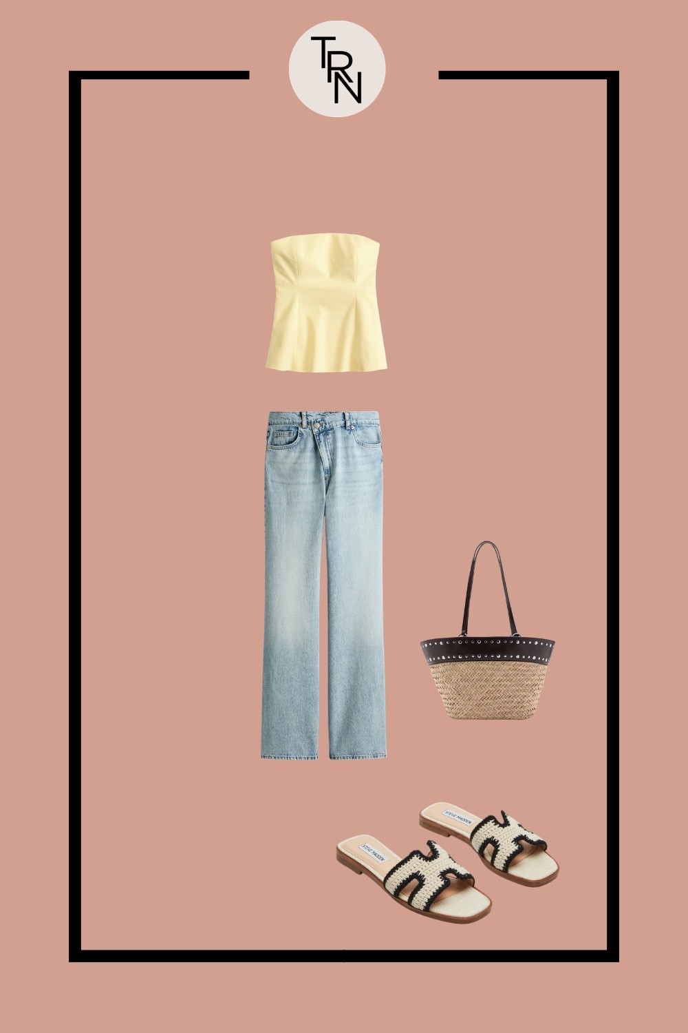 H&M denim styling 🖤