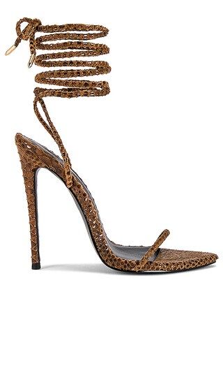 Luce Minimale Sandal in Coco Python | Revolve Clothing (Global)