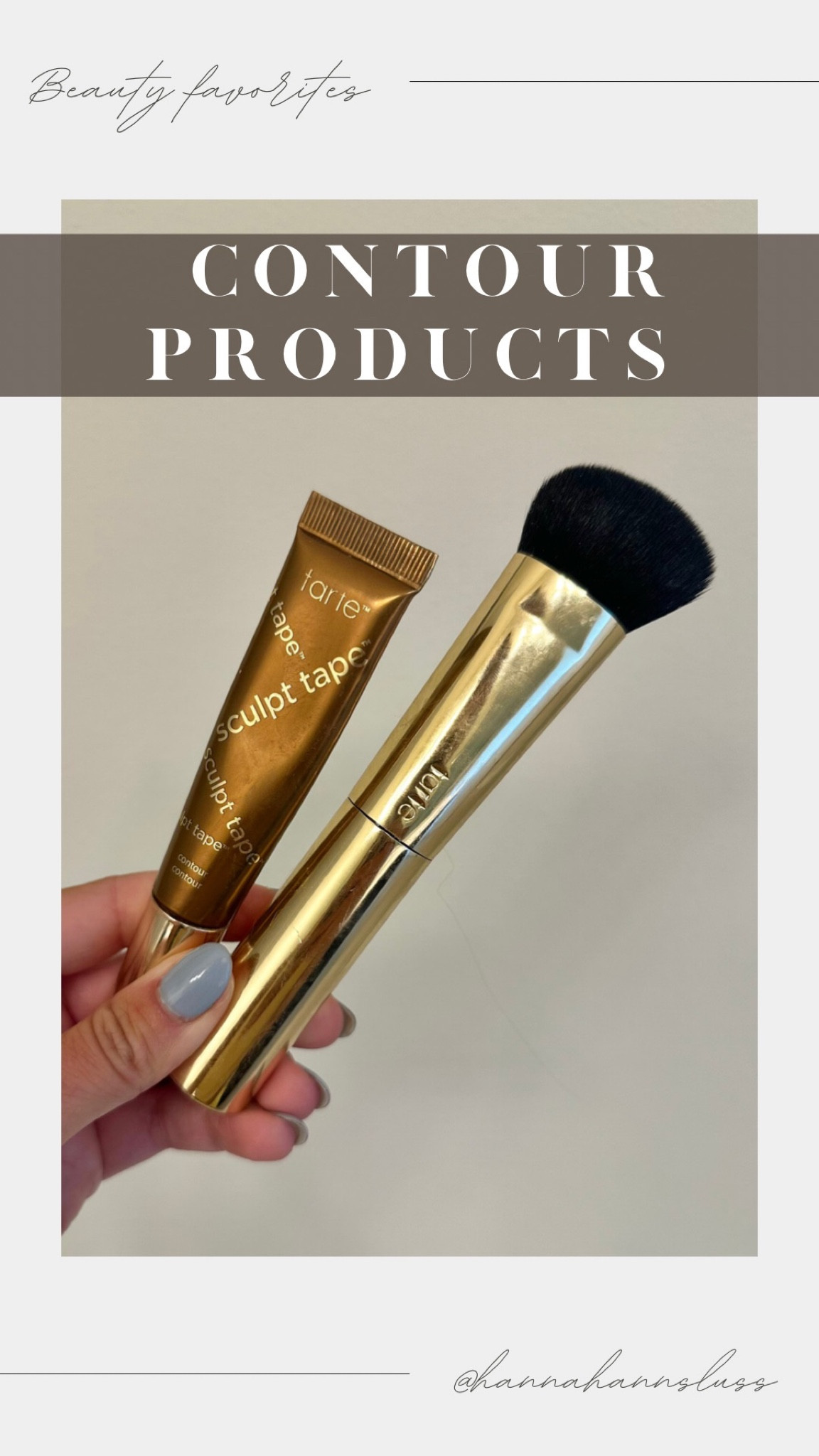 My go-to’s for contouring! From Tarte of course 🫶🏼 Use code HANNAHANN for 15% off! 

#LTKstyletip #LTKbeauty #LTKFind