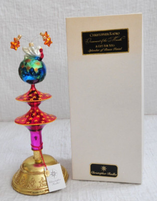 Christopher Radko Splendor of Peace Finial Tree Topper 2002  (NOS) 02-0107-0  | eBay | eBay US
