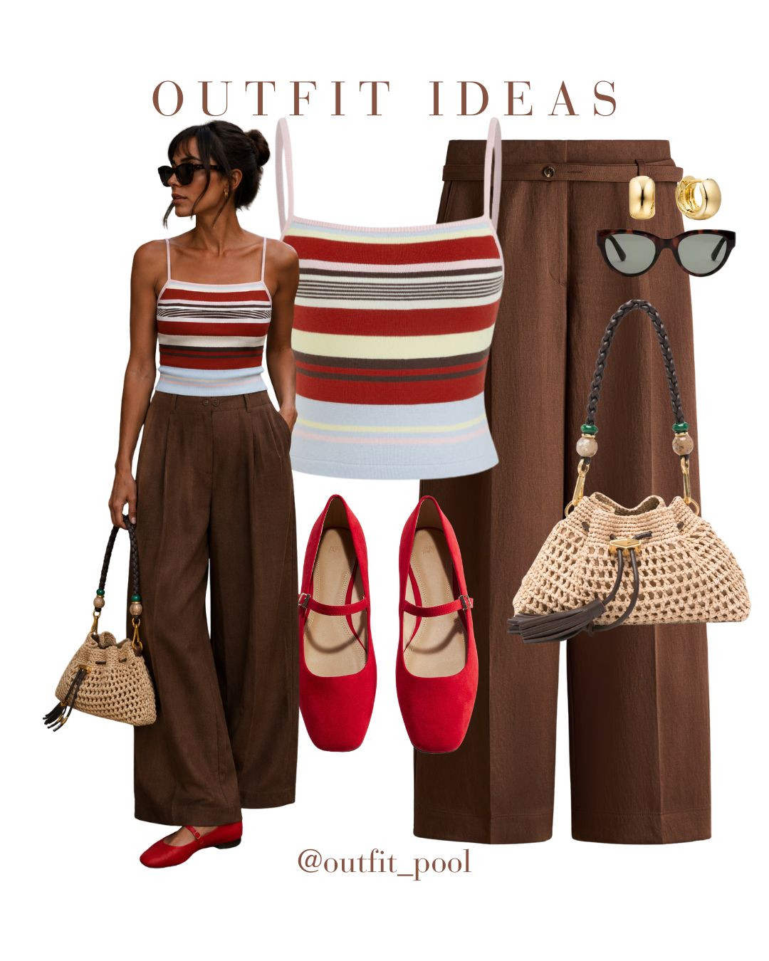 
Brown Trousers with tank tops #browntrousers #virtualstylist #tanktops (Brown Trousers, Brown Trousers Outfit, Brown Pants Outfit, Tank Top Outfit, White Tank Top, Black Tank Top, Ribbed Tank Top, Neutral Outfit Ideas, Minimalist Style, Summer Outfit Ideas, Brown Trousers with Tank Top, Wide Leg Trousers, Tailored Trousers Outfit, Old Money Style, Coastal Chic Style, Vacation Outfit Ideas, Chic Summer Style) 

 #LTKgrwm #LTKootd #LTKmomlife