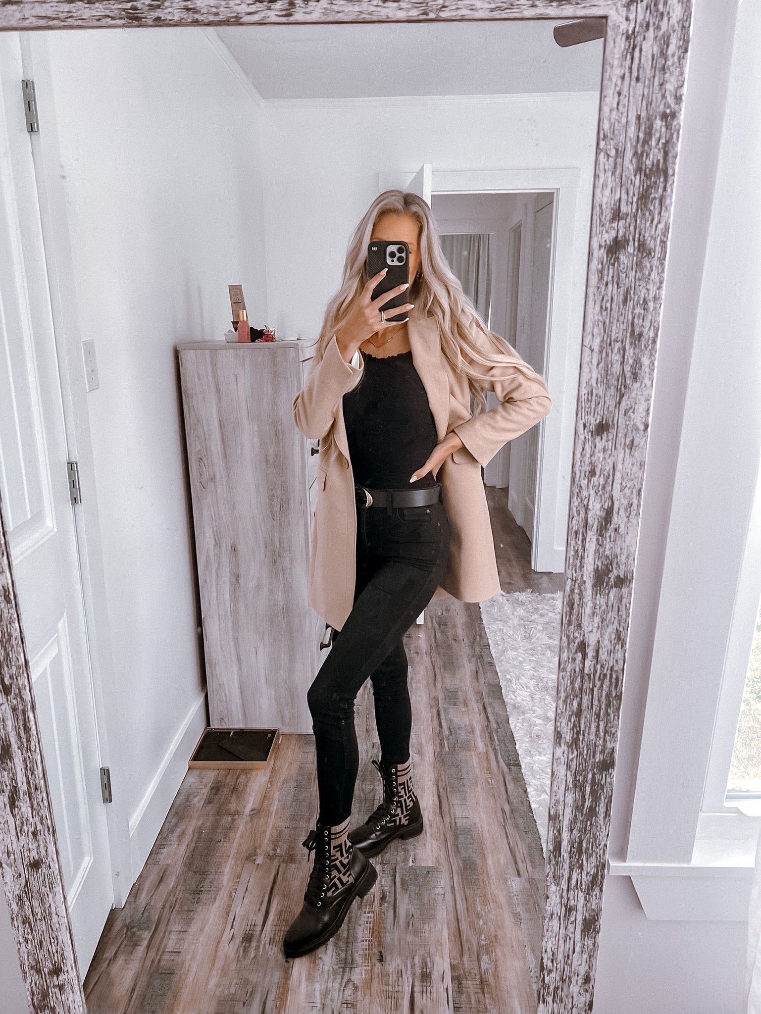 Colder weather calls for combat boots and a fitted wool coat! 🧥 

#LTKSeasonal #LTKHalloween #LTKworkwear